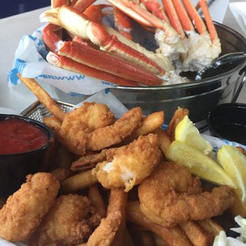 RipTydz - Shrimp basket and steamed crab legs. - Seafood Near Me - Myrtle Beach, South Carolina