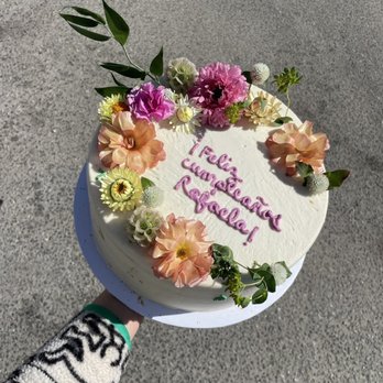 Awkward Pastry - Pistachio, Cream cheese butter cream, lemon curd, cake - Desserts Near Me - Ventura, California