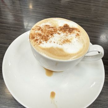 Broken Yolk Cafe - hot Cappuccino - American Near Me - Buena Park, California Broken Yolk Cafe - hot Cappuccino - American Near Me - Buena Park, California