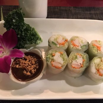 Thai Basil Restaurant - Shrimp vegetable rolls - Thai Near Me - Boston, Massachusetts Thai Basil Restaurant - Shrimp vegetable rolls - Thai Near Me - Boston, Massachusetts