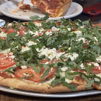 Rance's Chicago Pizza - 12" Thin Margherita Pizza - Pizza Near Me - Long Beach, California Rance's Chicago Pizza - 12" Thin Margherita Pizza - Pizza Near Me - Long Beach, California