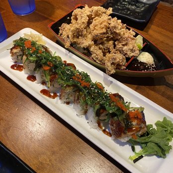 Kaoru Sushi - Jumbo Calamari and Superman Roll - Japanese Near Me - Richmond, California