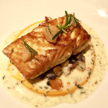 The Clocktower - Braised Braised Atlantic Halibut - British Near Me - New York, New York The Clocktower - Braised Braised Atlantic Halibut - British Near Me - New York, New York
