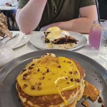 Break + Feast - Lilikoi pancake and All About the Bennys - Breakfast & Brunch Near Me - Koloa, Hawaii Break + Feast - Lilikoi pancake and All About the Bennys - Breakfast & Brunch Near Me - Koloa, Hawaii