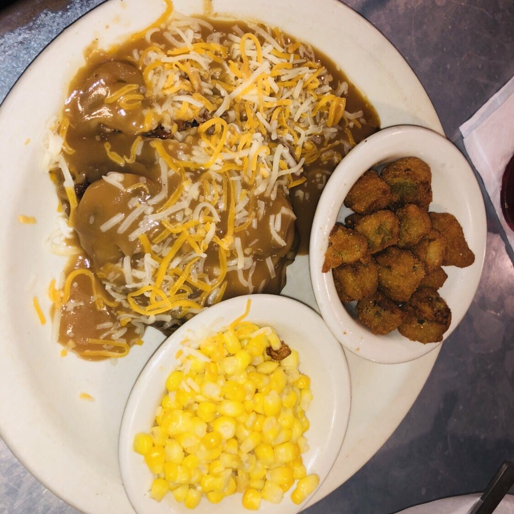 Elijah's Cafe - Chopped Steak - Cafes Near Me - Jasper, Texas