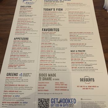 Bluewater Grill - Temecula - Menu, page 1 - Seafood Near Me - Temecula, California