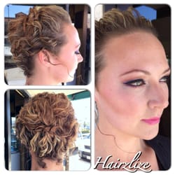 Makeup and updo by me