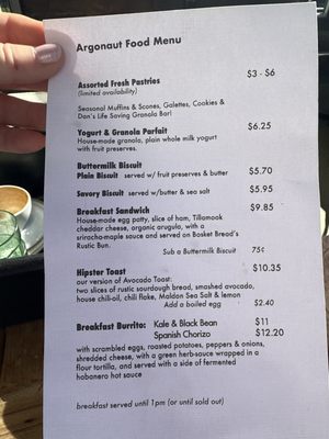 Menu photo 5 Argonaut Coffee & Biscuits Leavenworth, WA Menu photo 5 Argonaut Coffee & Biscuits Leavenworth, WA