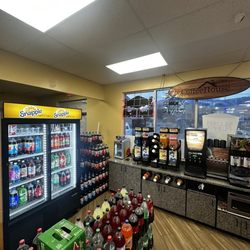 Slushie and coffee