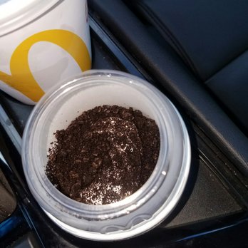 McDonald's - Here is my "oreo Mcflurry" its not even mixed or full - Coffee & Tea Near Me - Middletown, Rhode Island McDonald's - Here is my "oreo Mcflurry" its not even mixed or full - Coffee & Tea Near Me - Middletown, Rhode Island