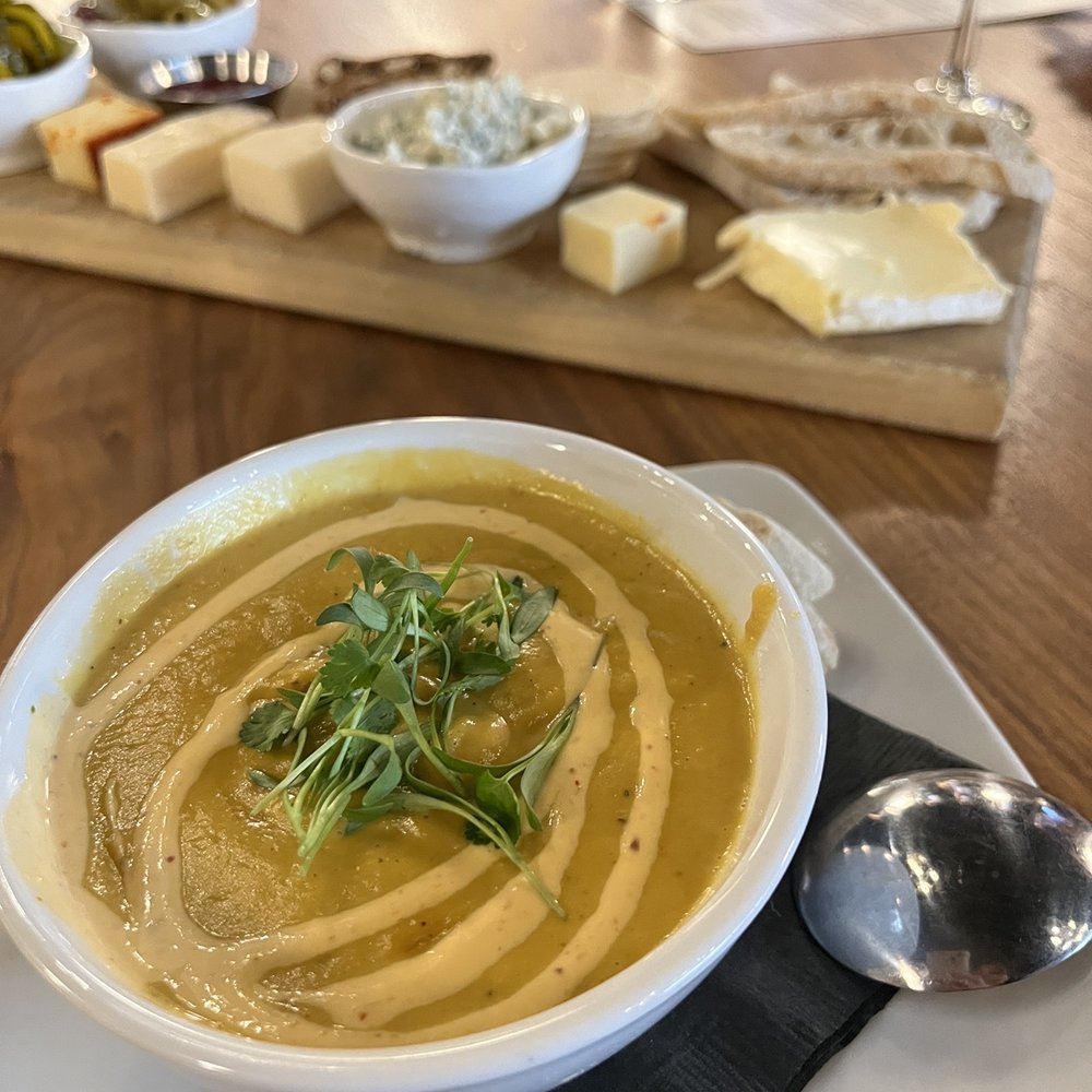 Wine Bar Rocky River - Butternut squash soup - Wine Bars Near Me - Rocky River, Ohio Wine Bar Rocky River - Butternut squash soup - Wine Bars Near Me - Rocky River, Ohio