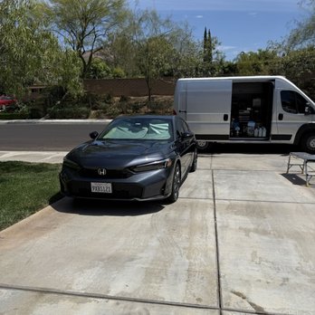Caleb’s Auto Detailing - Ceramic coated Civic in front on Caleb's van - Auto Detailing Near Me - Riverside, California Caleb’s Auto Detailing - Ceramic coated Civic in front on Caleb's van - Auto Detailing Near Me - Riverside, California
