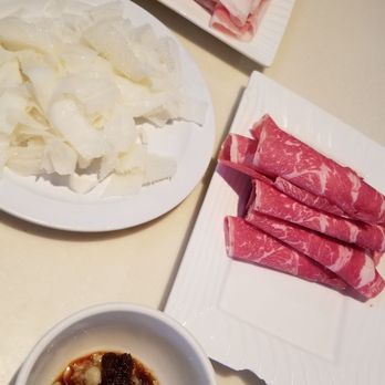Boiling Hot Pot - lamb shoulder, fatty pork belly, house special beef, and beef tripe - Hot Pot Near Me - San Francisco, California Boiling Hot Pot - lamb shoulder, fatty pork belly, house special beef, and beef tripe - Hot Pot Near Me - San Francisco, California