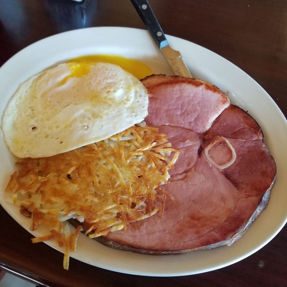 Muddy River Bar and Grill - Ham steak and eggs - American Near Me - Moapa, Nevada Muddy River Bar and Grill - Ham steak and eggs - American Near Me - Moapa, Nevada