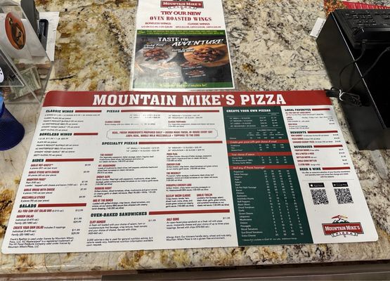 Menu photo 4 Mountain Mike's Pizza Pleasant Hill, CA Menu photo 4 Mountain Mike's Pizza Pleasant Hill, CA