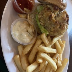 American Legion John Lattimore College Park Post 217 - Jumbo Lump Crab Cake Sandwich with fries. (5 stars)