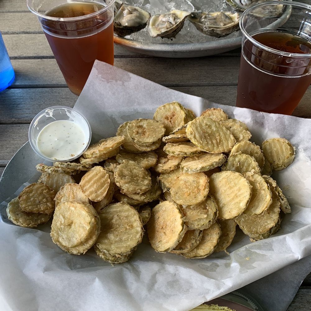 Sam's Beach Bar - Fried pickles!! - Seafood Near Me - Hudson, Florida Sam's Beach Bar - Fried pickles!! - Seafood Near Me - Hudson, Florida