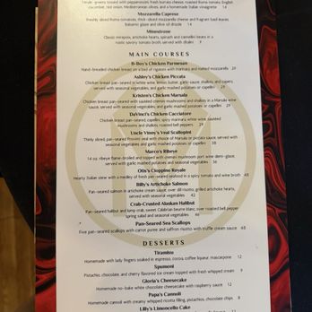 Marcolino's Italia Restaurant - Menu - Italian Near Me - Reno, Nevada Marcolino's Italia Restaurant - Menu - Italian Near Me - Reno, Nevada