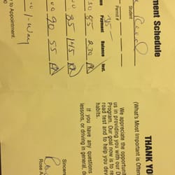 Larues Blackstone Valley Driving School - Rose and students will use this booklet to keep track of payments and important dates.