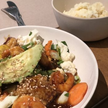 Flower Child - Teriyaki Shrimp & Avocado - Salad Near Me - Charlotte, North Carolina