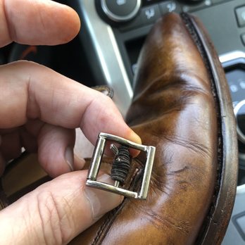 Fortuna's - Cleaned by Client buckle - Shoe Repair Near Me - Bethesda, Maryland