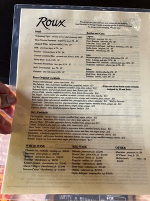 Menu photo 4 Roux On Canton Roswell, GA