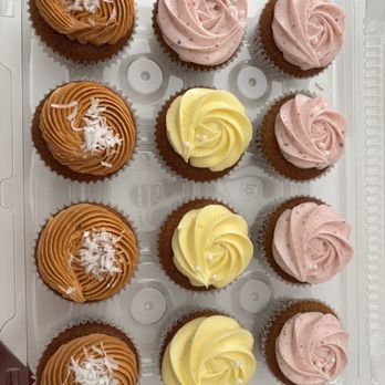 Half Baked Co - Salted caramel, strawberries & cream, and lemon blueberry cupcakes - delicious! - Bakeries Near Me - Burbank, California Half Baked Co - Salted caramel, strawberries & cream, and lemon blueberry cupcakes - delicious! - Bakeries Near Me - Burbank, California