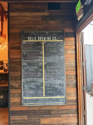 Menu photo 2 Helix Brewing La Mesa, CA Menu photo 2 Helix Brewing La Mesa, CA