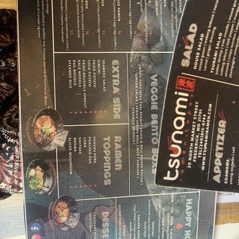 Tsunami - Ramen Near Me - Frederick, Maryland