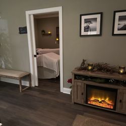 Element Massage Studio - View of couples room from lobby