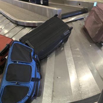 Frontier Airlines - my bag is upside down and you can see it is twisted a bit - Airlines Near Me - Denver, Colorado Frontier Airlines - my bag is upside down and you can see it is twisted a bit - Airlines Near Me - Denver, Colorado