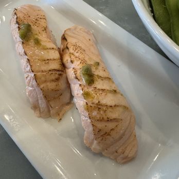 Happy Sushi - Seared salmon. Buttery. Melted in mouth. Must try - Japanese Near Me - Chino Hills, California