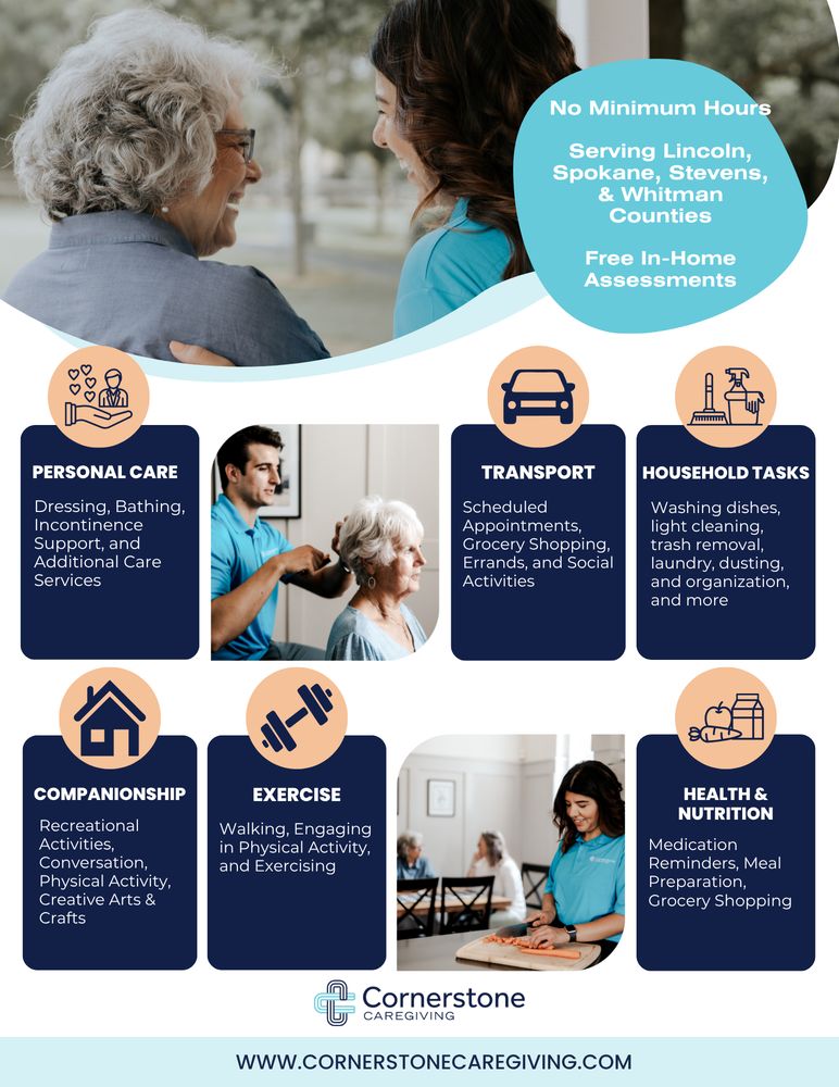 Cornerstone Caregiving - home care agency in Spokane, WA