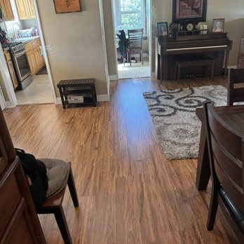 Midtown Flooring - Here's a picture of our dinning area - Carpeting Near Me - Los Angeles, California