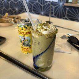 Iced Pistachio Latte