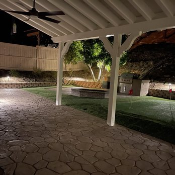 Allstate Landscape Services - Lighted patio - Landscaping Near Me - Canyon Country, California Allstate Landscape Services - Lighted patio - Landscaping Near Me - Canyon Country, California