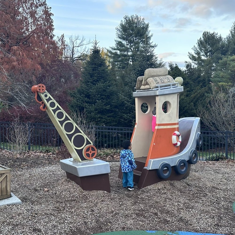 Children's garden steamboat Children's garden steamboat