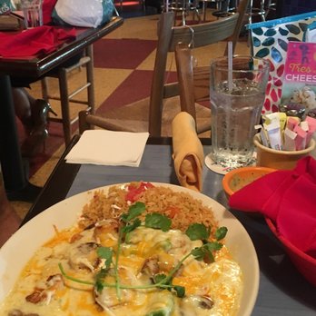Pappasitos Cantina - Spring - Yummy...seafood enchiladas - Tex-Mex Near Me - Houston, Texas
