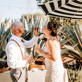Tre Posti Events & Catering - as our photographer said "some girls just want to be told their pretty and bee fed bacon" - Caterers Near Me - Saint Helena, California