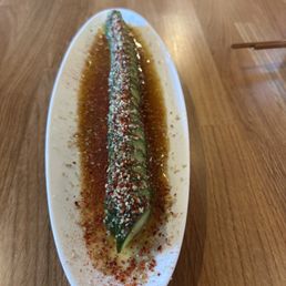 Goma-g (chili oil cucumbers with sesame oil) Goma-g (chili oil cucumbers with sesame oil)