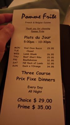 Menu photo 6 Pomme Frite Palm Springs, CA Menu photo 6 Pomme Frite Palm Springs, CA