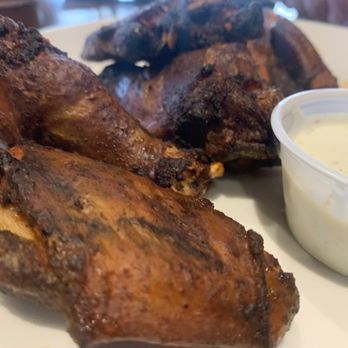 ABBQ - Smoked wings and their version of Alabama White sauce! - Barbeque Near Me - Atlantic Beach, Florida