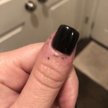 Deluxe Nails - Color powder all over cuticles - Nail Salons Near Me - Kyle, Texas Deluxe Nails - Color powder all over cuticles - Nail Salons Near Me - Kyle, Texas