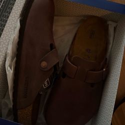 Birkenstock Boston Clog in oiled leather