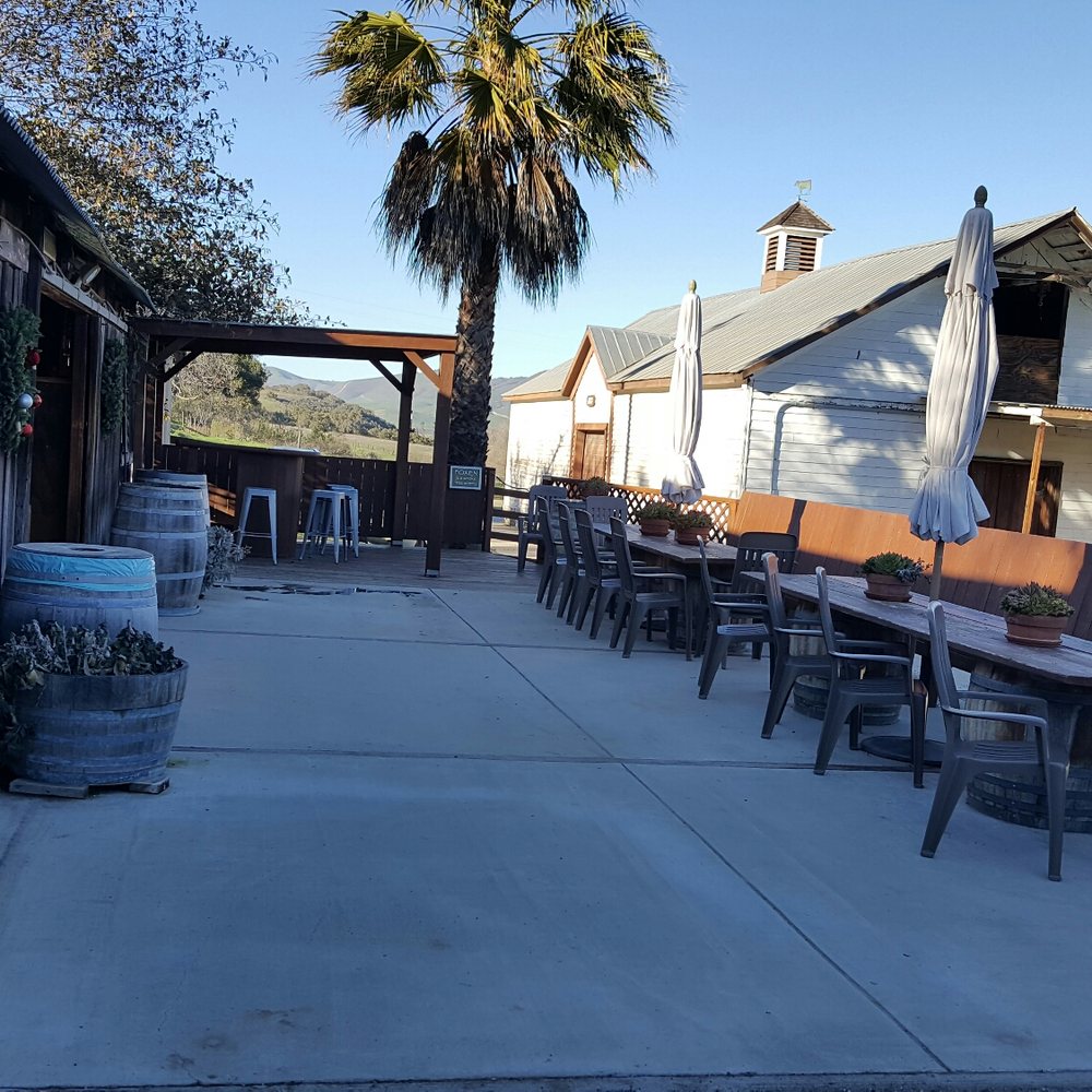 Foxen Vineyard - Outdoor Seating Area (12/20/16). #SantaMaria @FoxenWinery #WineTasting #Wino - Wineries Near Me - Santa Maria, California Foxen Vineyard - Outdoor Seating Area (12/20/16). #SantaMaria @FoxenWinery #WineTasting #Wino - Wineries Near Me - Santa Maria, California