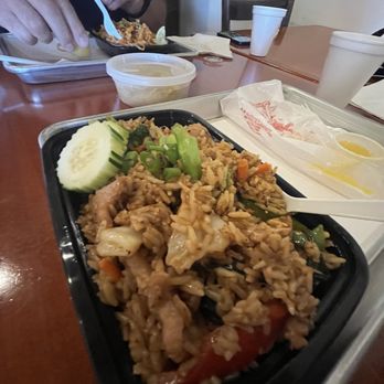 Royal Thai - Basil Fried Rice with pork - Thai Near Me - Gurnee, Illinois