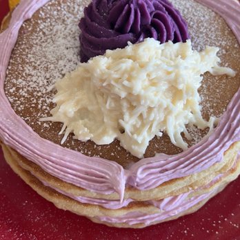 Eggscellent - Ube pancakes - Breakfast & Brunch Near Me - Las Vegas, Nevada