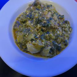 Presidential Suya Restaurant - Okra soup