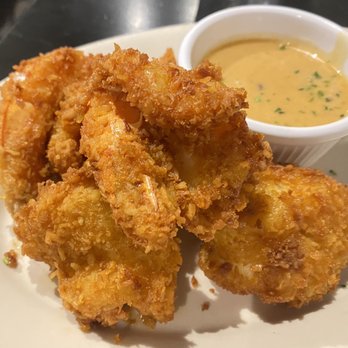 Coconuts - Coconut Shrimp. The breading is a bit heavy. Yummy dipping sauce. - Seafood Near Me - Fort Lauderdale, Florida