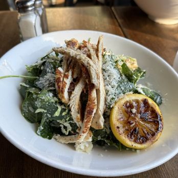 Rivercrest - Brussels Kale Caesar Salad with Chicken - Sports Bars Near Me - Astoria, New York